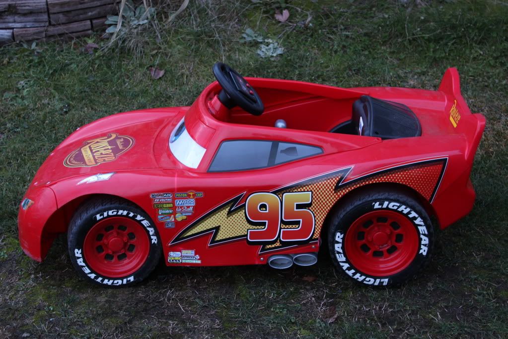 12v Lightning McQueen Decals?